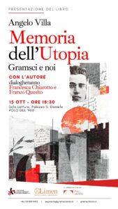 Memoria dell’Utopia. Gramsci e noi